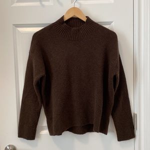 UNIQLO Soufflé Yarn Mock Neck Long Sleeve Sweater S
